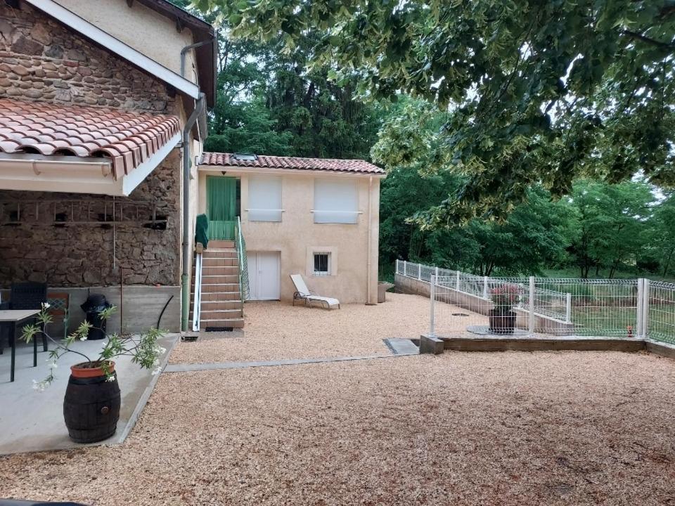 Le Gaspalette Saint-Uze Экстерьер фото